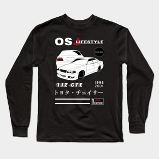 JZX100 OSJ LifeStyle [Black Edition] Long Sleeve T-Shirt